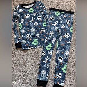 LAST CHANCE* Little Sleepies Nightmare before Christmas pajamas set 7/8 kids